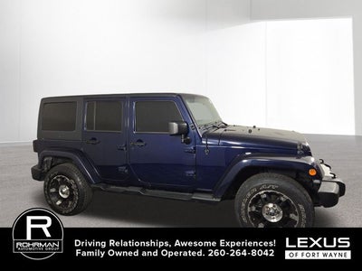 2013 Jeep Wrangler Unlimited Sahara