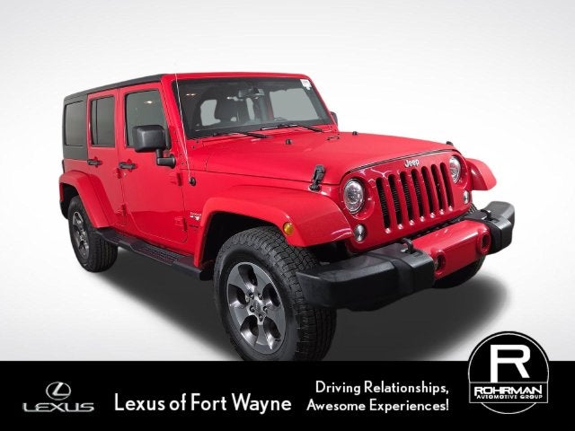2018 Jeep Wrangler JK Unlimited Sahara