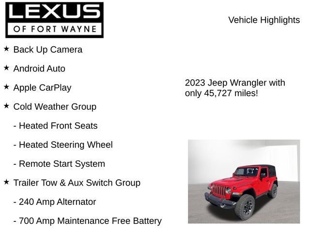 2023 Jeep Wrangler Rubicon