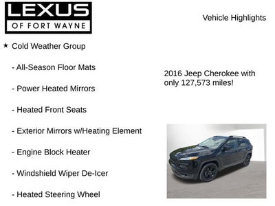 2016 Jeep Cherokee Latitude