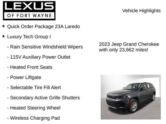 2023 Jeep Grand Cherokee Laredo