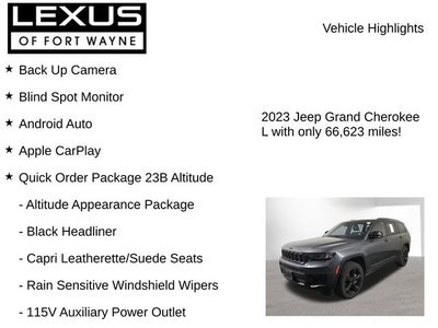 2023 Jeep Grand Cherokee L Altitude