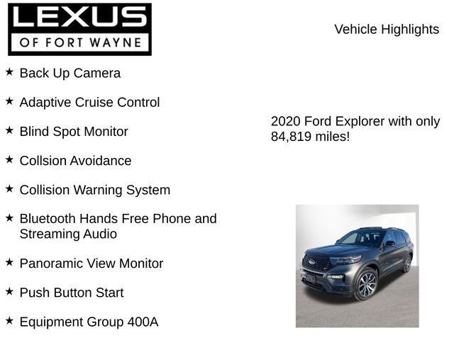 2020 Ford Explorer ST
