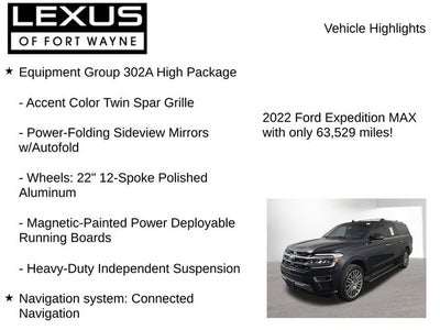 2022 Ford Expedition Max Limited