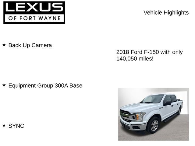 2018 Ford F-150 XLT