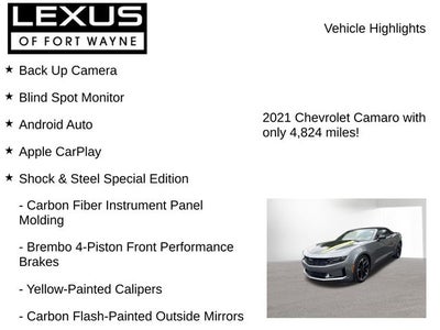 2021 Chevrolet Camaro 2LT 2LT