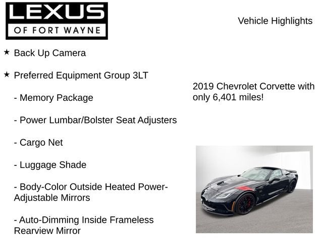 2019 Chevrolet Corvette Grand Sport 3LT