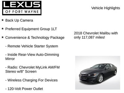 2018 Chevrolet Malibu LT