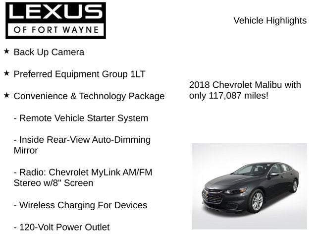 2018 Chevrolet Malibu LT