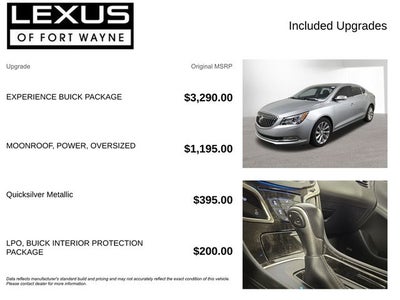 2016 Buick LaCrosse Leather Group