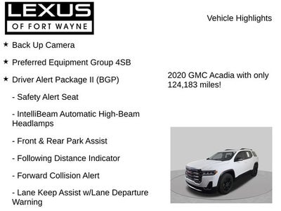 2020 GMC Acadia AT4