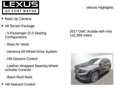 2017 GMC Acadia SLT-1