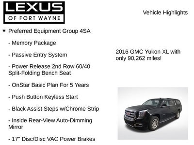 2016 GMC Yukon XL SLT