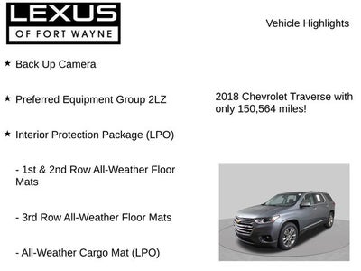 2018 Chevrolet Traverse High Country