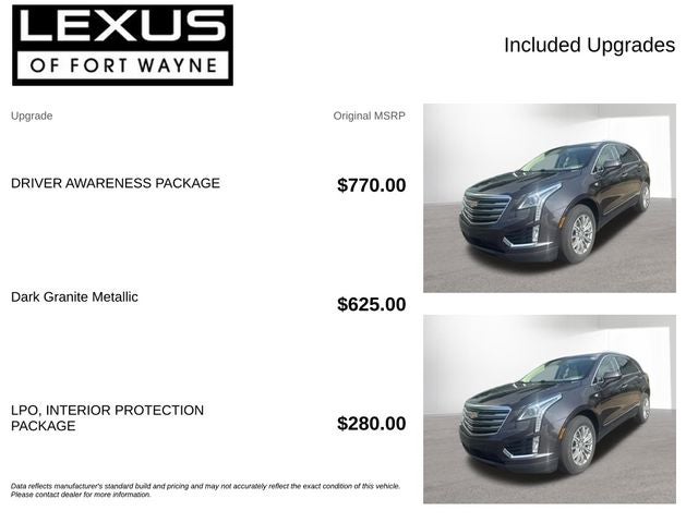 2018 Cadillac XT5 Luxury