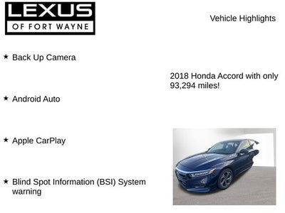 2018 Honda Accord EX-L
