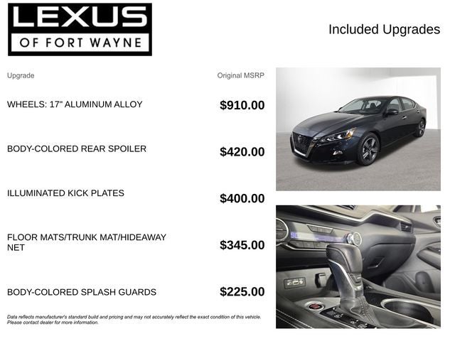 2022 Nissan Altima 2.5 SL