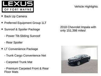 2018 Chevrolet Impala LT 1LT
