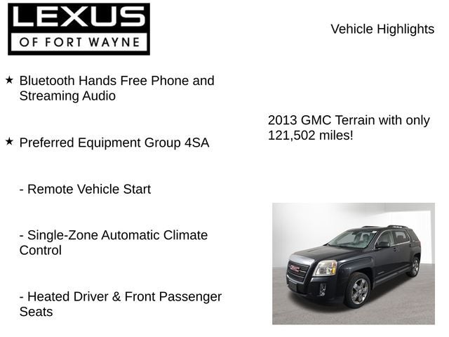 2013 GMC Terrain SLT-1