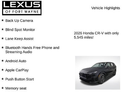 2026 Honda CR-V EX-L