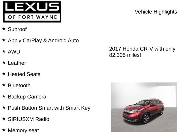 2017 Honda CR-V EX-L