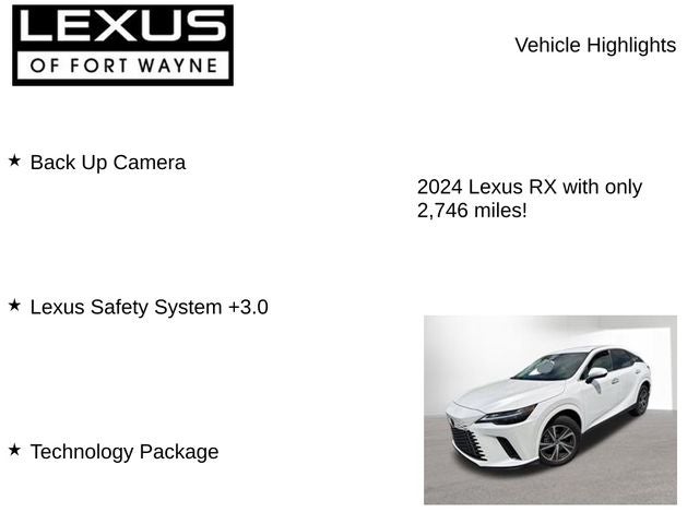 2024 Lexus RX 350