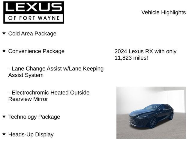 2024 Lexus RX 350