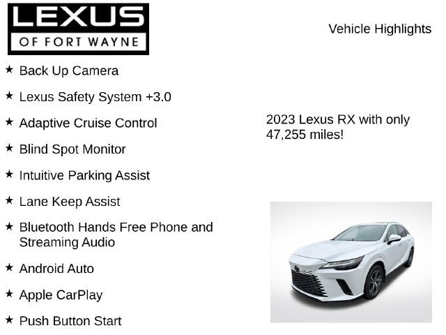 2023 Lexus RX 350