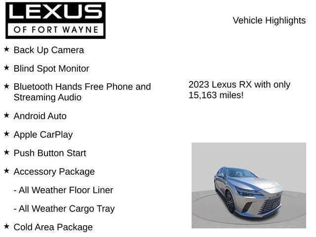 2023 Lexus RX 350 Premium Plus