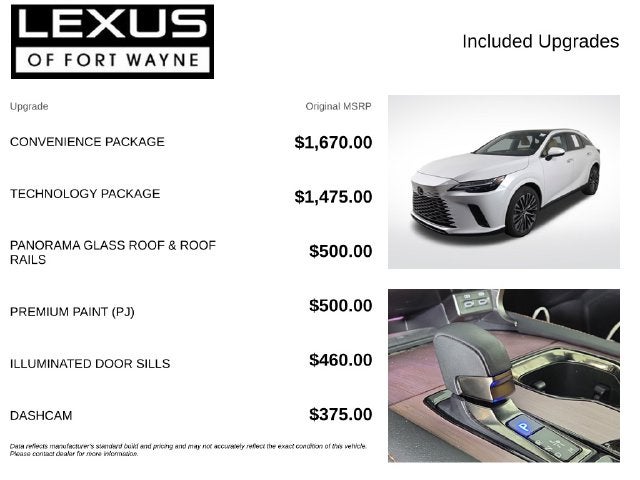 2026 Lexus RX PREMIUM PLUS