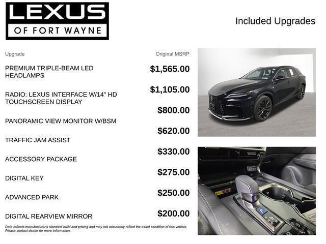 2023 Lexus RX F SPORT HANDLING AWD