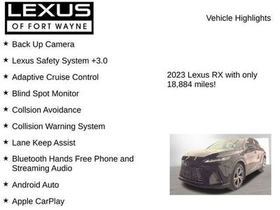 2023 Lexus RX PREMIUM