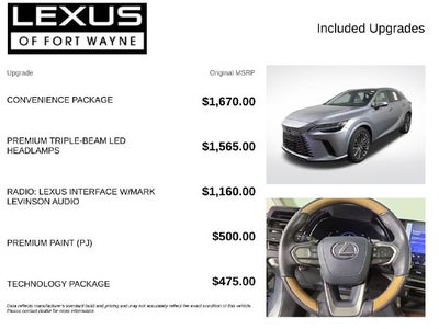 2024 Lexus RX LUXURY