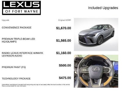 2024 Lexus RX LUXURY