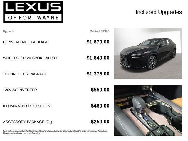 2024 Lexus RX PREMIUM PLUS