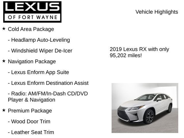 2019 Lexus RX 350
