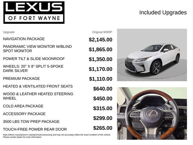 2019 Lexus RX 350