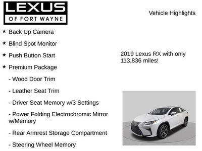 2019 Lexus RX 350