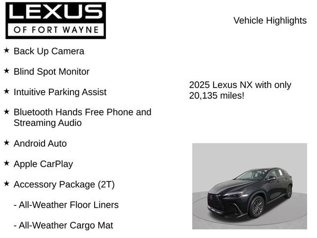 2025 Lexus NX 350 Premium