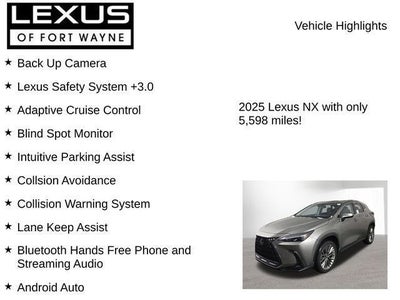 2025 Lexus NX PREMIUM
