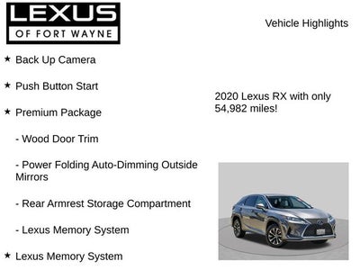 2020 Lexus RX 450h