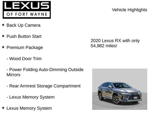 2020 Lexus RX 450h