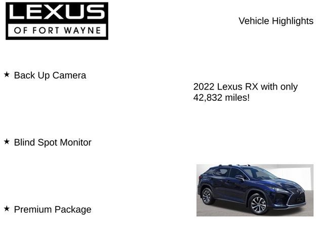 2022 Lexus RX 350