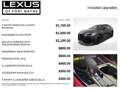 2026 Lexus NX F SPORT HANDLING AWD