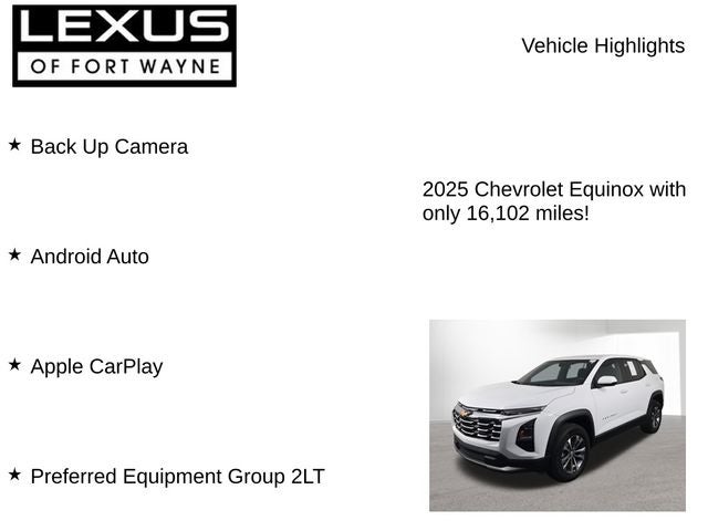 2025 Chevrolet Equinox LT