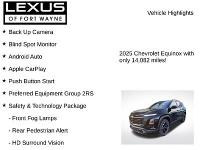2025 Chevrolet Equinox RS