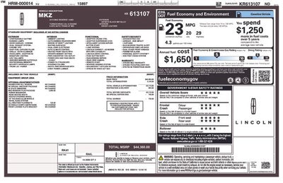 2019 Lincoln MKZ Reserve