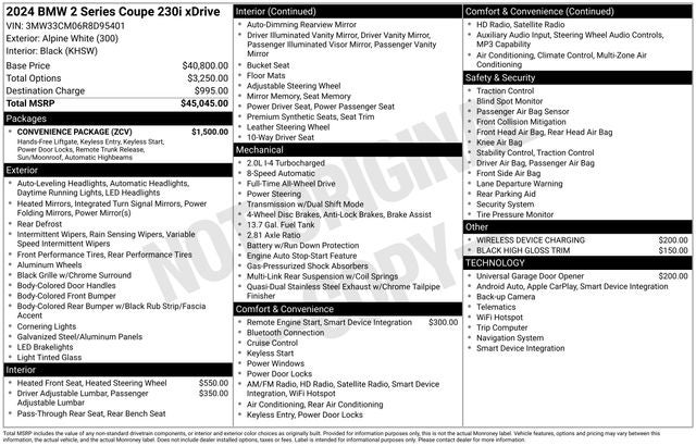 2024 BMW 2 Series 230i xDrive