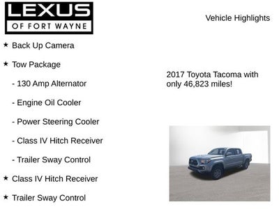 2017 Toyota Tacoma SR5 V6