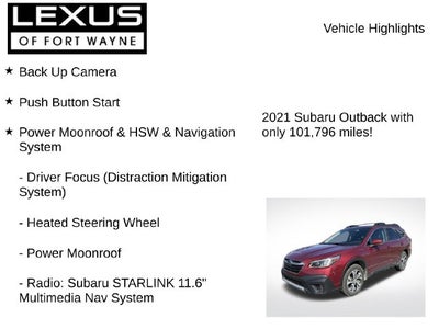 2021 Subaru Outback Limited